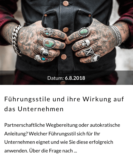 Fuehrungsstile